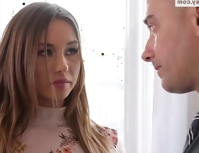 Teen babe's interview goes buy a hard-core anal threesome mp4