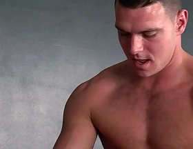 English muscular shirt lifters anal prick