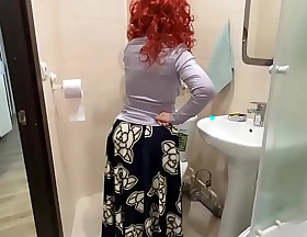 Red haired step mom agreed to anal sex round her