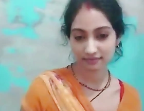 Newly wife was fucked hard by husband in doggi position, Indian hot comprehensive Lalita was fucked hard by stepbrother, Indian sex