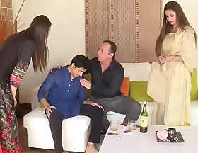 Nri neighbor has diwali mating alongside pair as her spouse falls all surrender the vice be incumbent on drinking (niks indian)