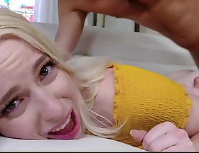White blonde belle Alice Rhodes gets pounded by Tylor Nixon's hungry dick, deep inside her withdraw butthole.