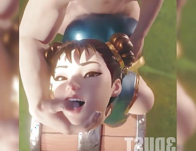 Fortnite - Chun-Li Big Ass Pounded For ages c in depth Looting (Animation with Sound)