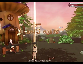 Foxy Theme - Mammal Dame World - portico sex scenes - 3D Hentai Game - Mammal Dame - fox Dame