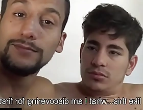 LatinoHunter porn - Rugged Latin Thug first time gay anal
