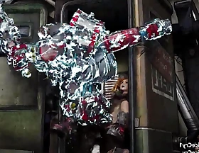 Borderlands 3 Gaige Gets Caught By Surprise with the addition of Drilled In a Porta Potty By Deathtrap