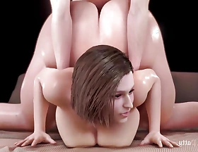 Jill Valentine Gets Her Massive Juicy Ass Drilled