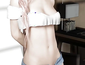 Final Fantasy xiii Serah Farron Getting Her Tight Hole Fucked All Night (Full Length Hyperactive Hentai Porno)