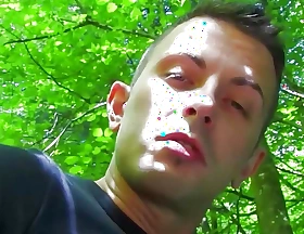 Meeting a Sexy Brunette in the Forest Makes the Guy Motivated for Outdoor Anal Sex
