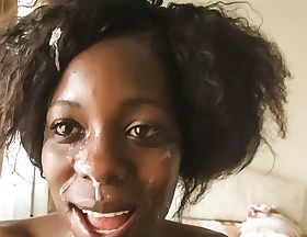 Black Knockout Facial Cumshot After Rough Ass fucking Casting by Sickly Agent