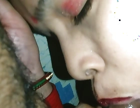 Karva Chauth Special: Newly married Meenarocky had First karva chauth mating plus had blowjob Cum in mouth with clear Hindi