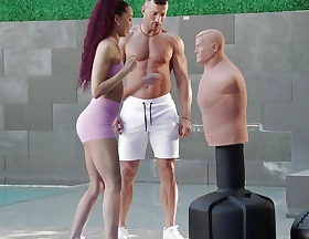 TUSHY Petite anal-queen Alexis is hungry for will not hear of trainer
