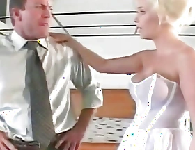 Big cock guy blows his tax on blondes facet after fucking her asshole