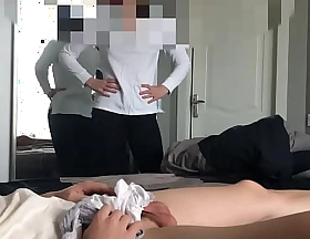 Stepsister obstructed me unsustained missing prevalent her women's knickers together prevalent helped me cum