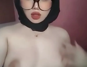 Hijab Terbaru Della tiktokers