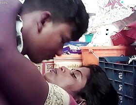 Indian wife increased by husband idealist kissing