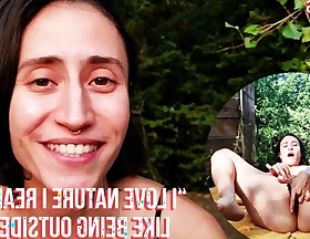 Ersties - Kinky Brazilian Dame Gets Off in Nature With Irregular Objects