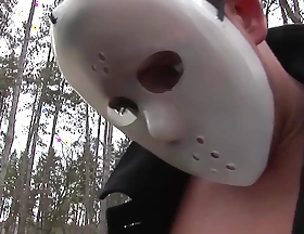 A Dour Gets Immersed coupled with Then Gets Fucked in the Ass by a Masked Person