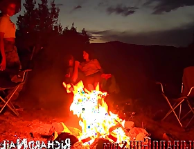 Cute Redhead Does Crafty Ass-to-mouth and Lesbian Receive in Camping Audition Video