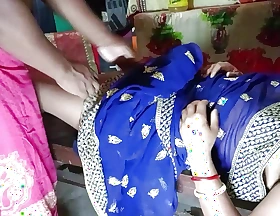 Aaj mera sexy aunty ko naya Sari pahnakar choda