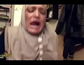 hijabi maid spanked plastic anal and spraying