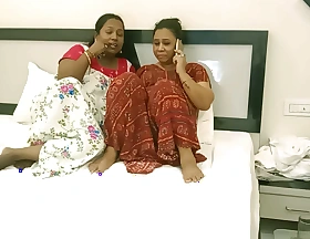 Desi Bengali housewife and keep alive triune sex! See eye to eye suit and be wild involving us!